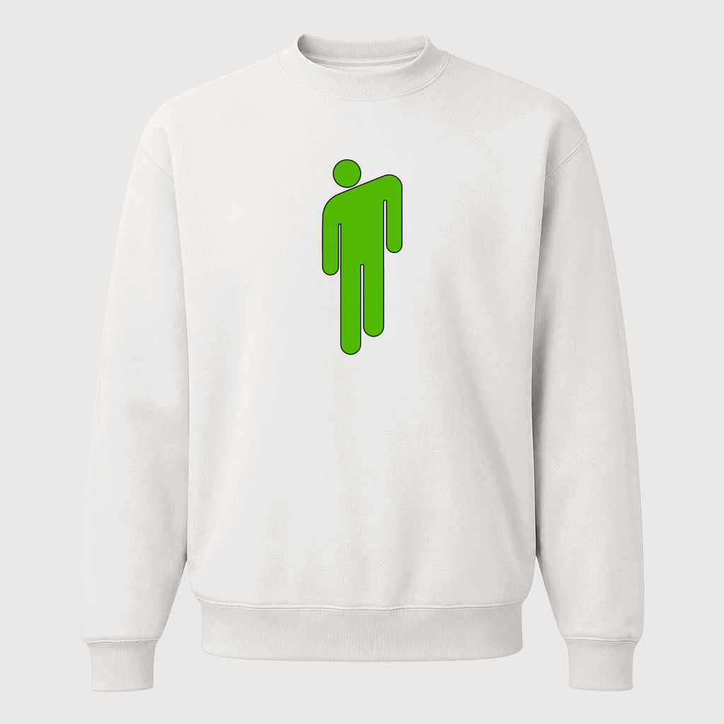 Men's Billie Eilish Crewneck Sweatshirt - White