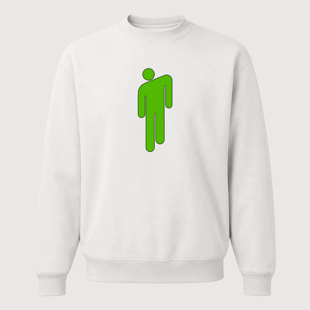 Men's Billie Eilish Crewneck Sweatshirt - White