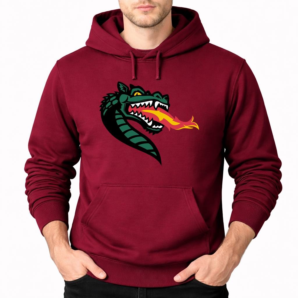 Men's UAB Blazers Pullover Hoodie - Burgundy