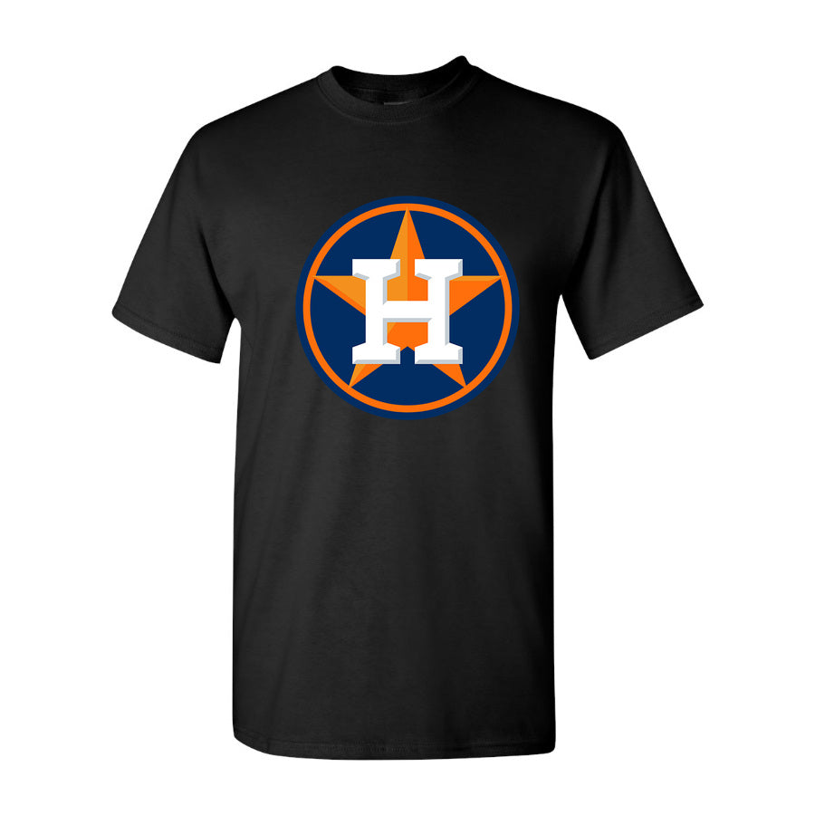 Men's Houston Astros Cotton T-Shirt - Black