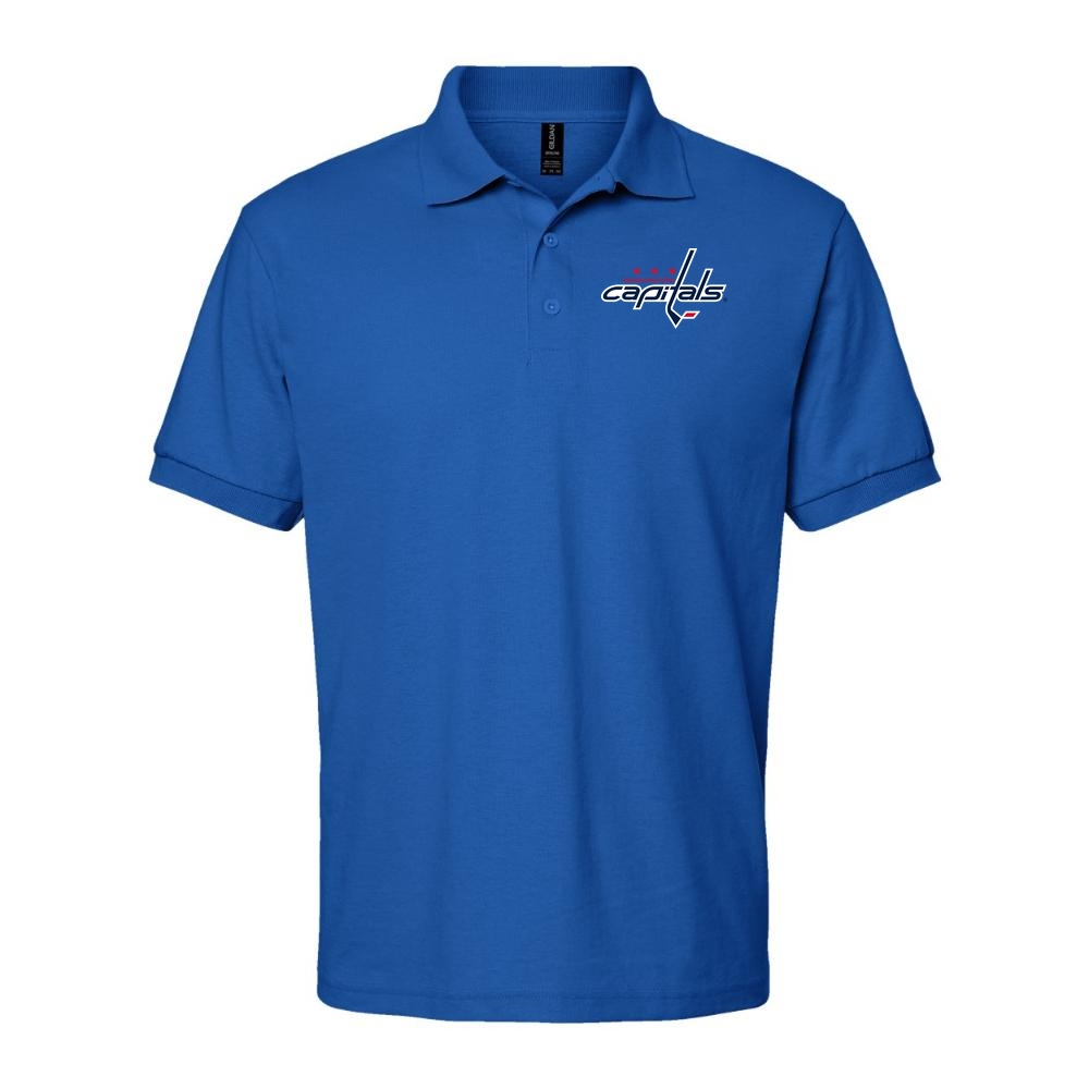 Men's Washington Capitals Dry Blend Polo - Blue