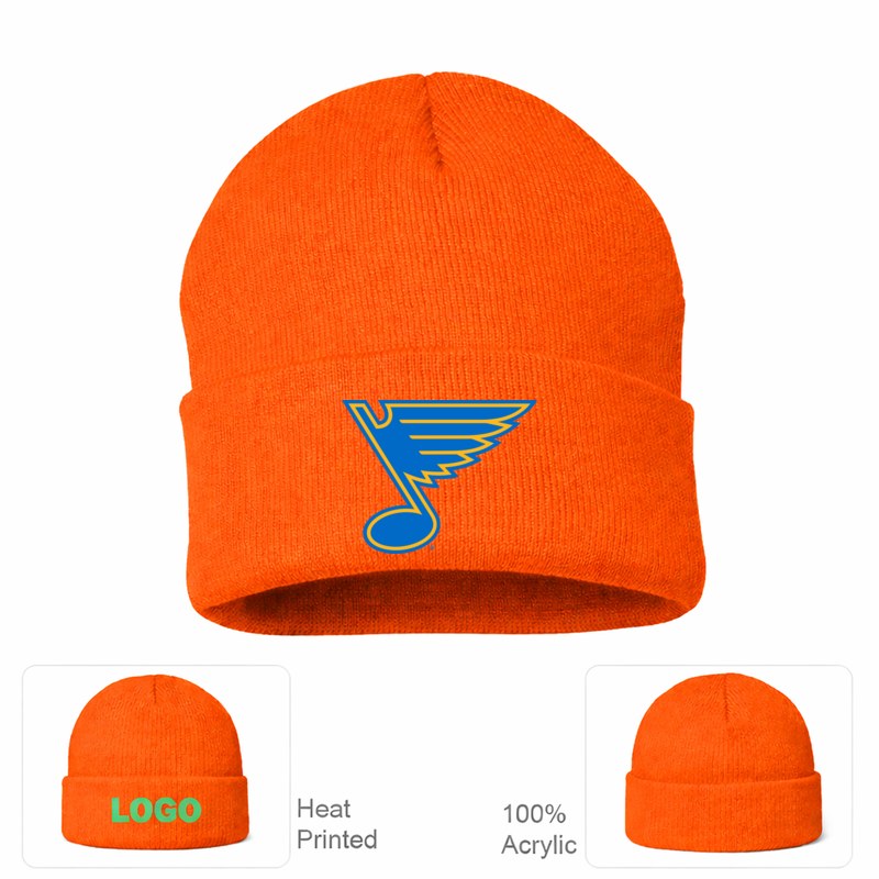 St. Louis Blues Orange Beanie Hat