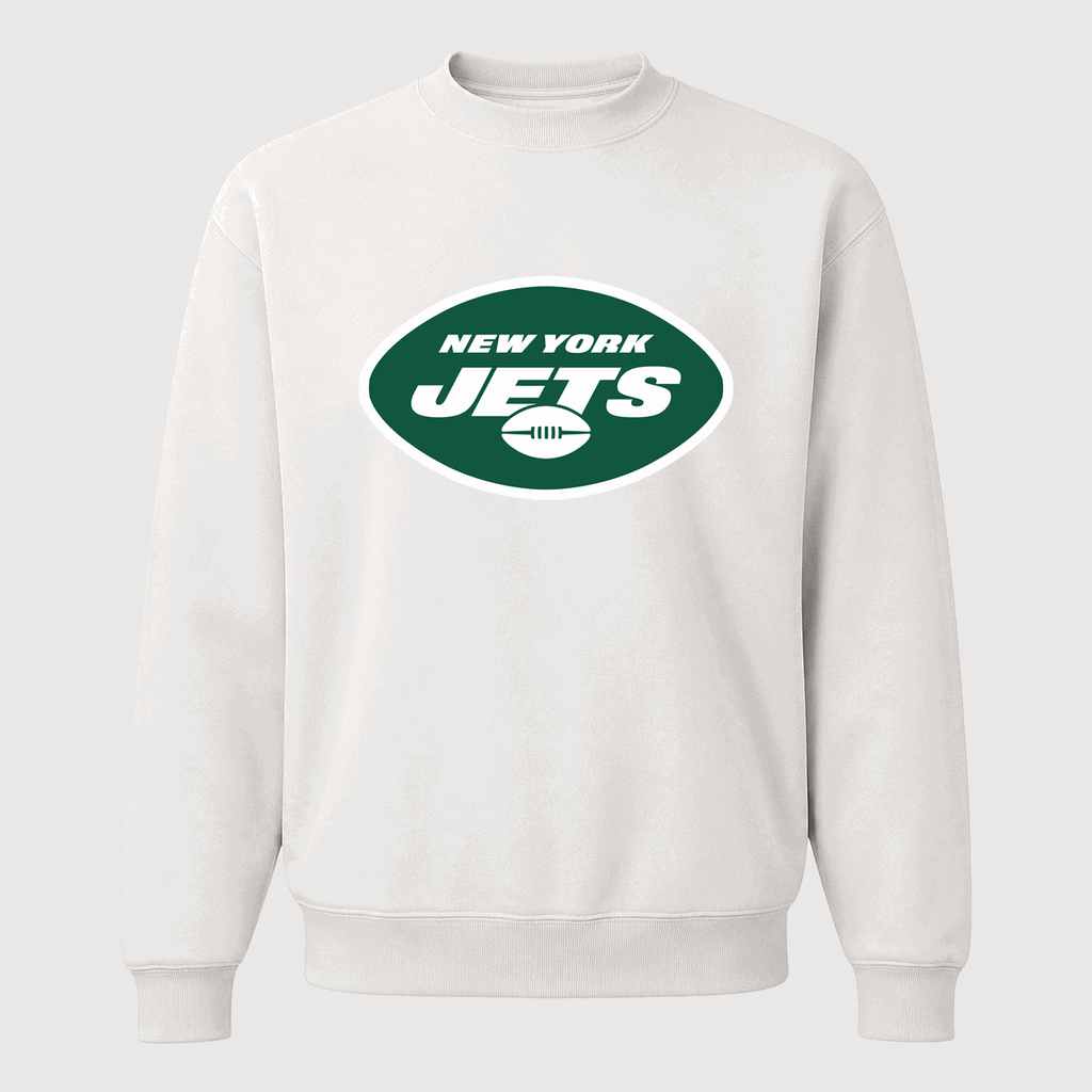 Men's New York Jets Crewneck Sweatshirt - White