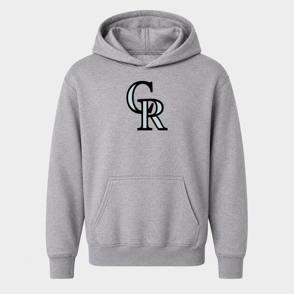 Youth Colorado Rockies Pullover Hoodie - Gray
