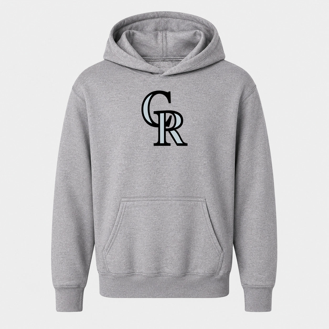 Youth Colorado Rockies Pullover Hoodie - Gray