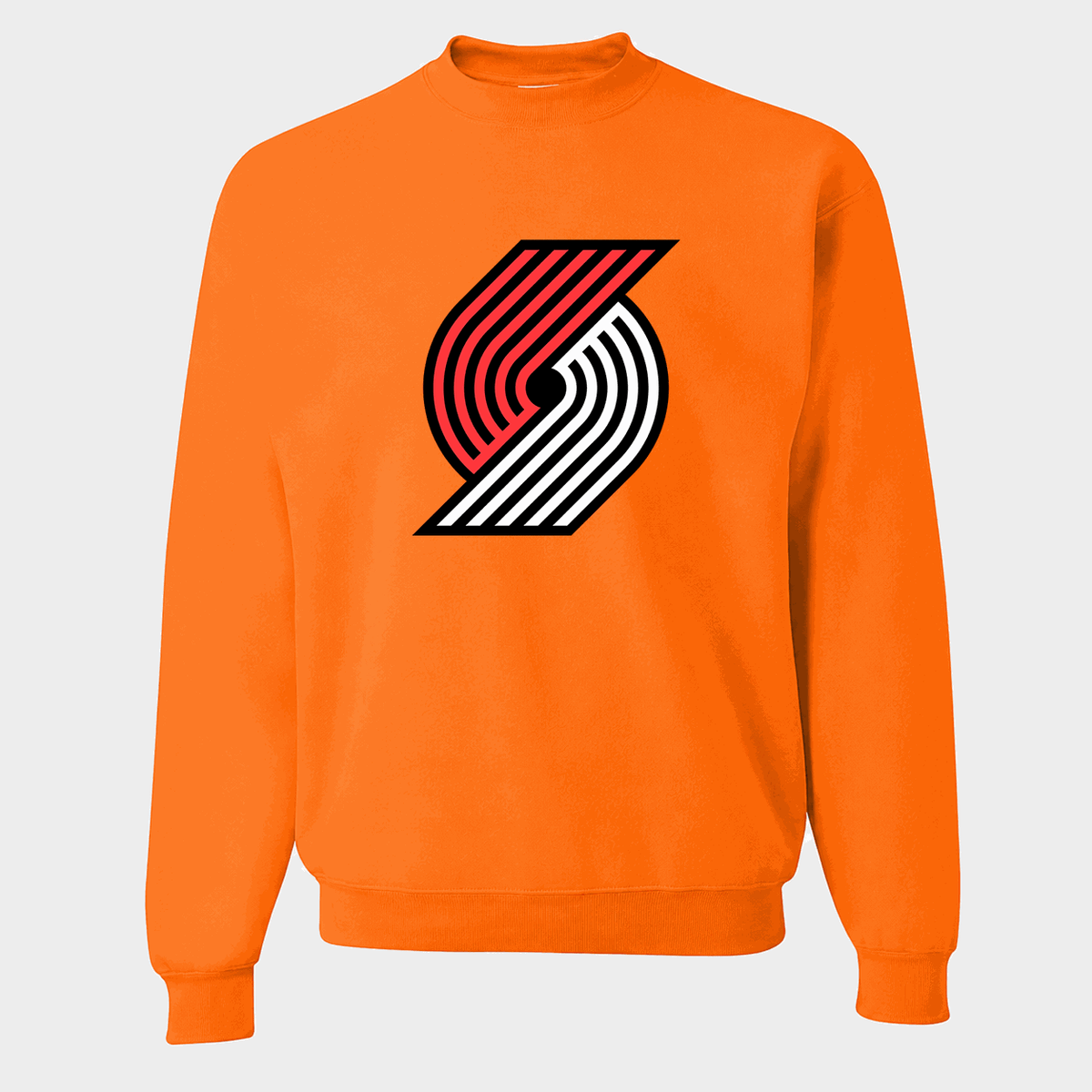 Men's Portland Trail Blazers Crewneck Sweatshirt - Orange