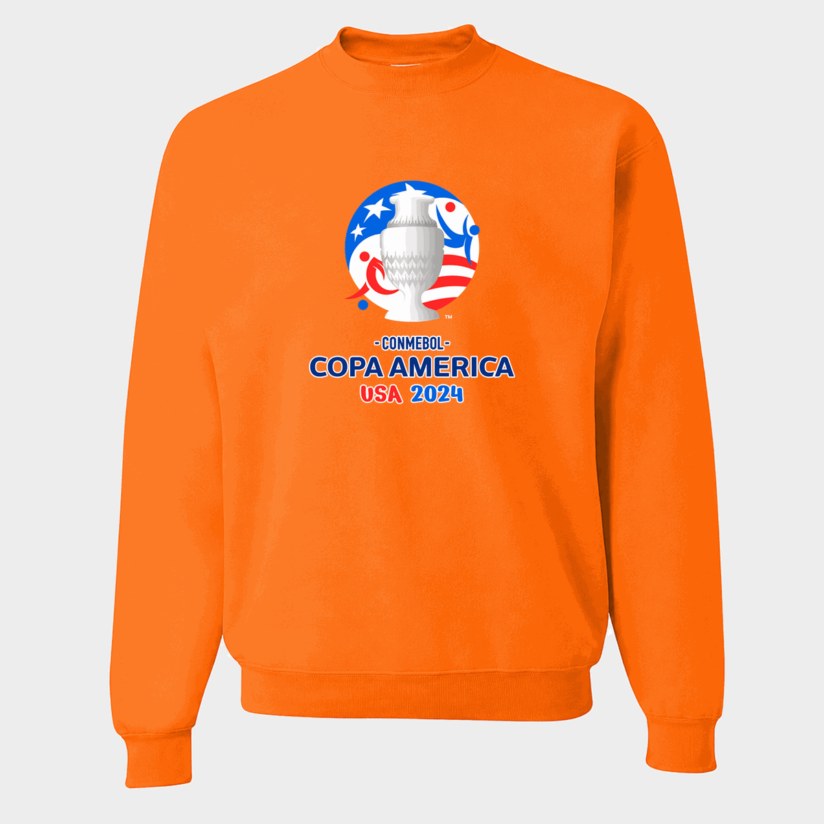 Men's Copa América 2024 Logo Crewneck Sweatshirt - Orange