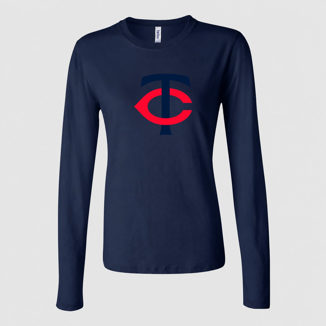 Women's Minnesota Twins Long Sleeve T-Shirt - Navy