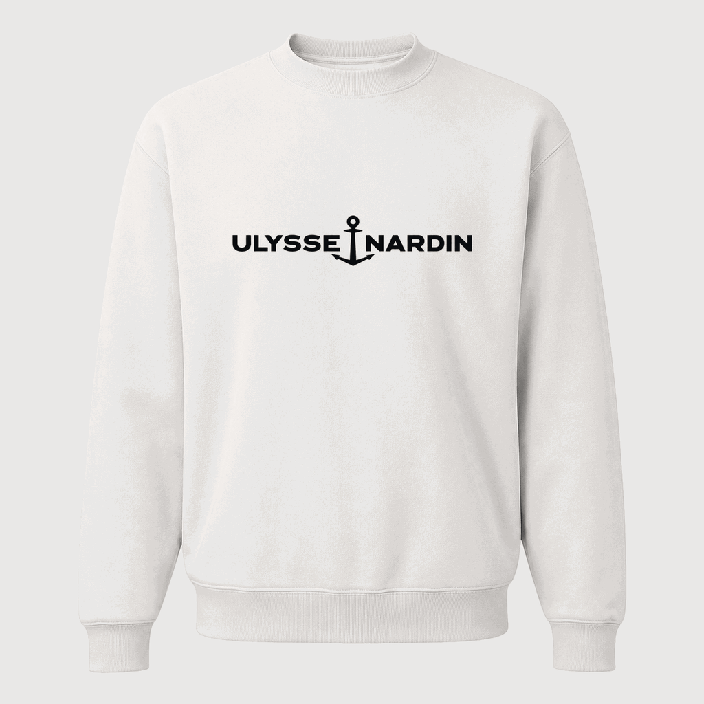 Men's Ulysse Nardin Crewneck Sweatshirt - White