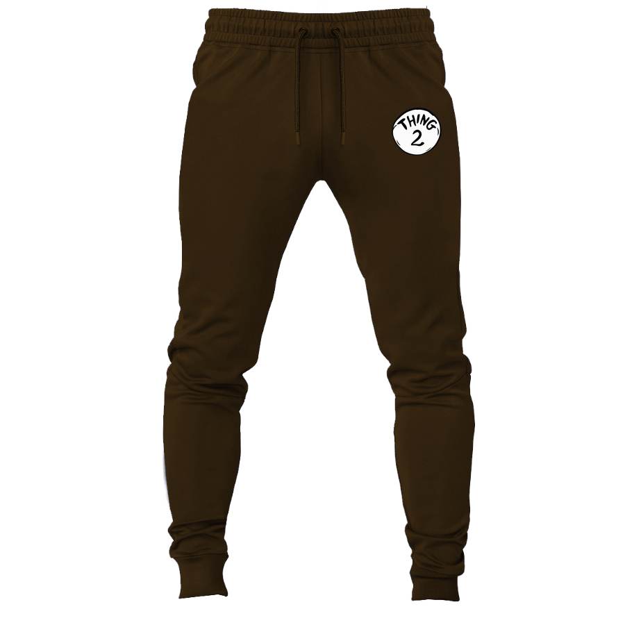 Dr. Seuss Thing 2 joggers sweatpants - Brown