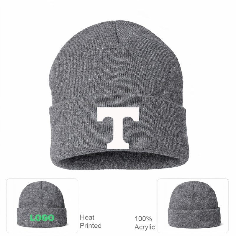 Tennessee Volunteers 2 Grey Beanie Hat