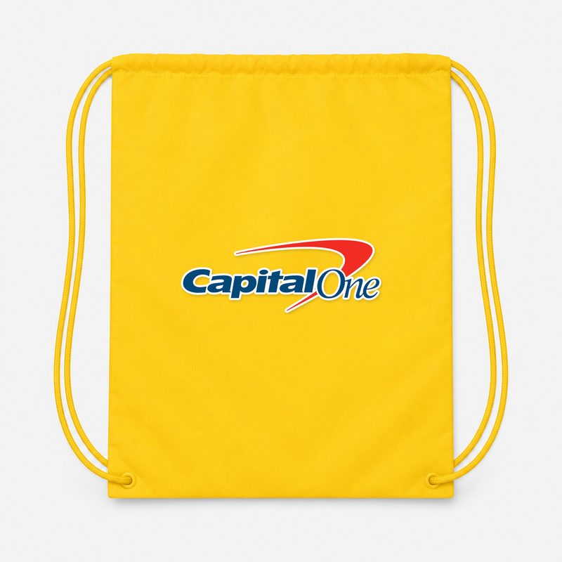 Capital One Drawstring Bag - Yellow