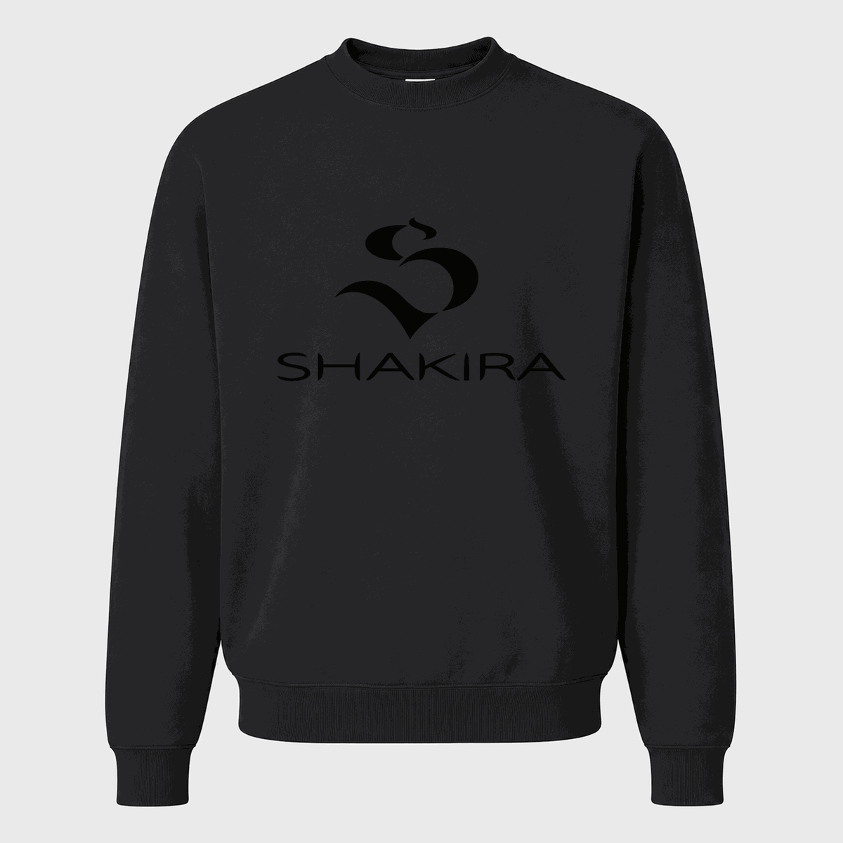 Men's Shakira Crewneck Sweatshirt - Black