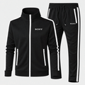 Sony White tracksuit in Black