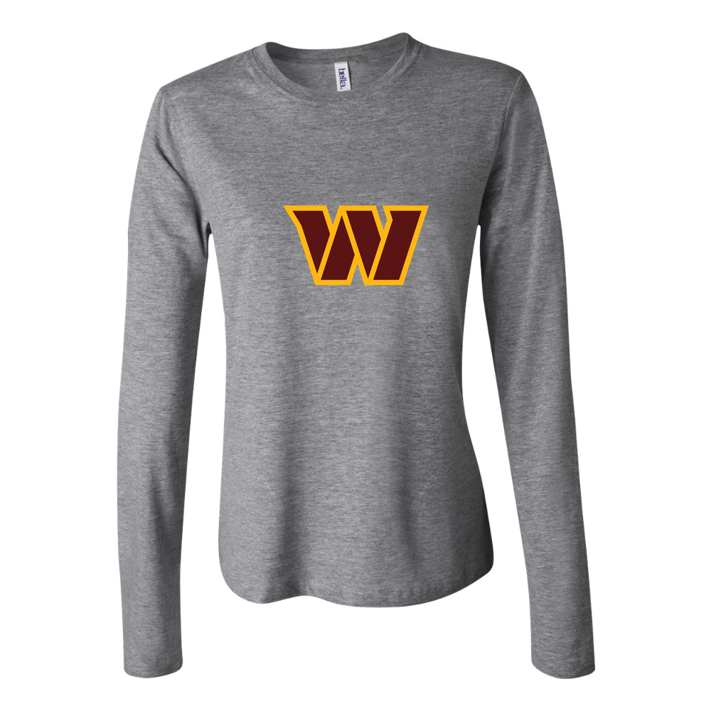 Women's Washington Commanders Long Sleeve T-Shirt - Gray