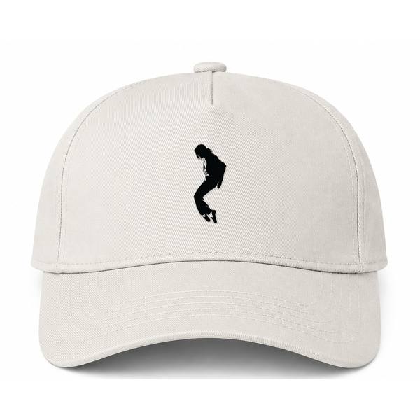 Michael Jackson Logo Beige Dad Baseball Cap Hat