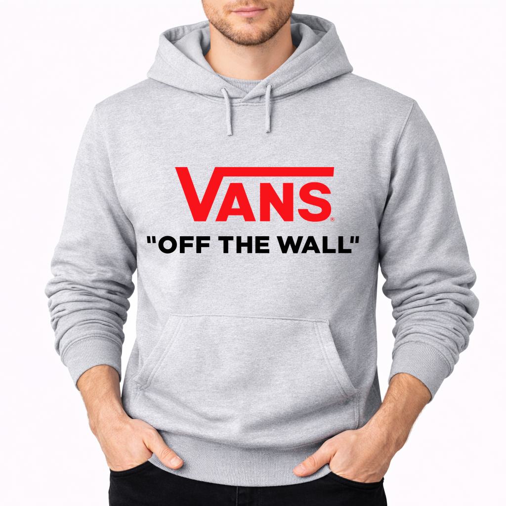 Men's Vans Pullover Hoodie - Gray