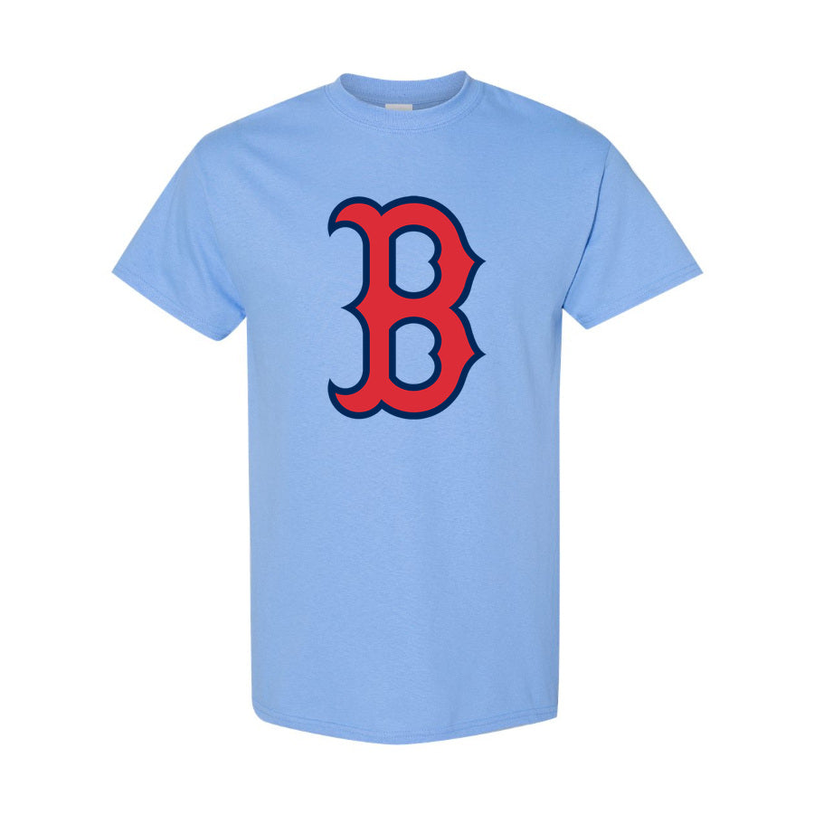 Men's Boston Red Sox Cotton T-Shirt - Sky Blue