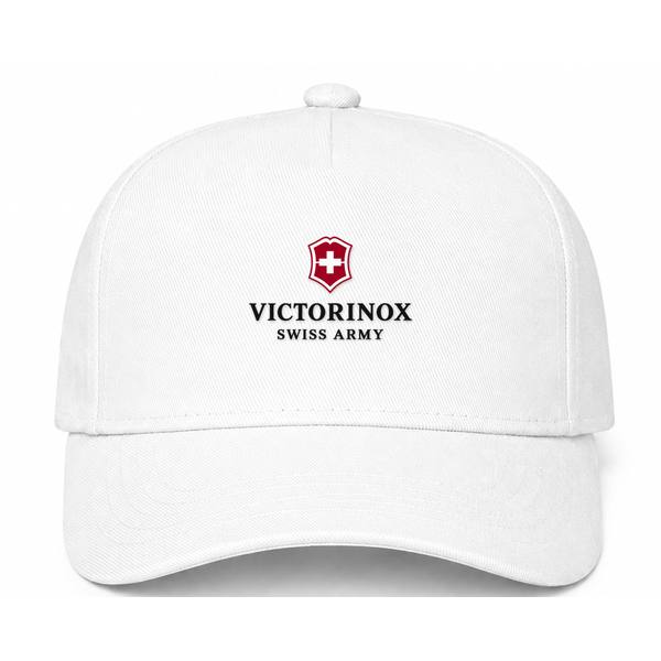 Victorinox Swiss Army Logo White Dad Baseball Cap Hat