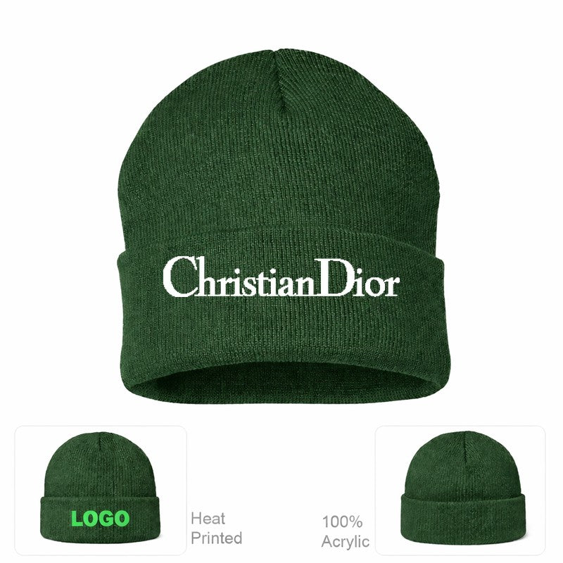Dior Forest Green Beanie Hat