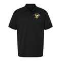 Men's Pittsburgh Penguins Dry Blend Polo - Black