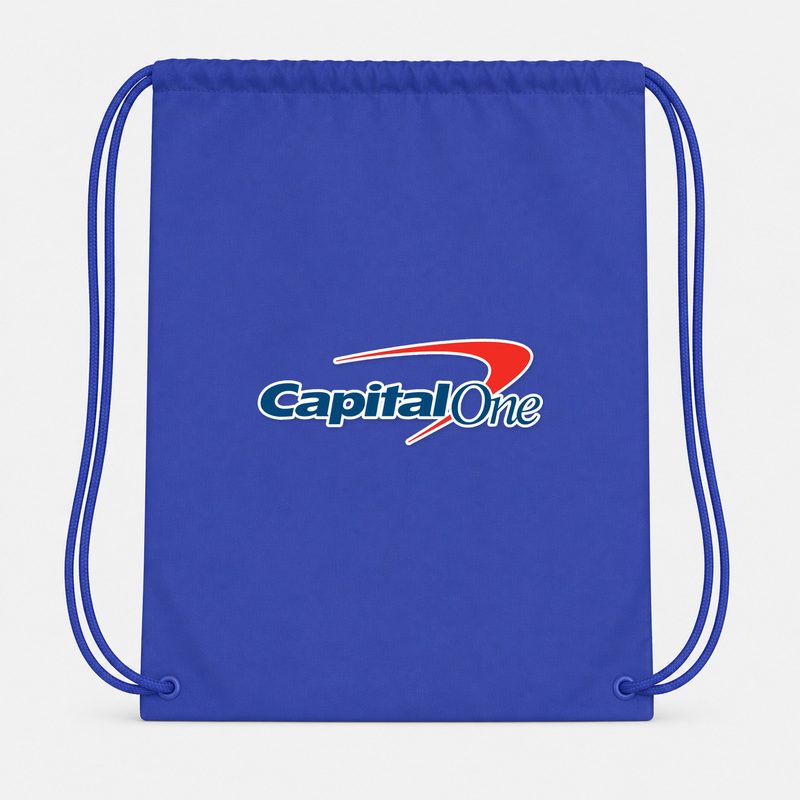 Capital One Drawstring Bag - Blue