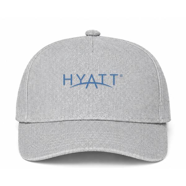 Hyatt Logo Gray Dad Baseball Cap Hat