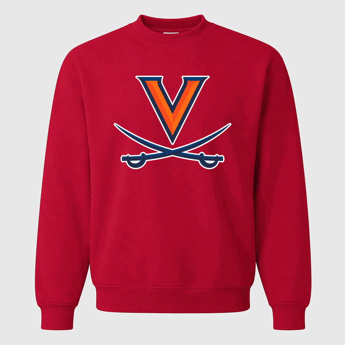 Men's Virginia Cavaliers Crewneck Sweatshirt - Red