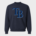 Men's Tampa Bay Rays Crewneck Sweatshirt - Navy