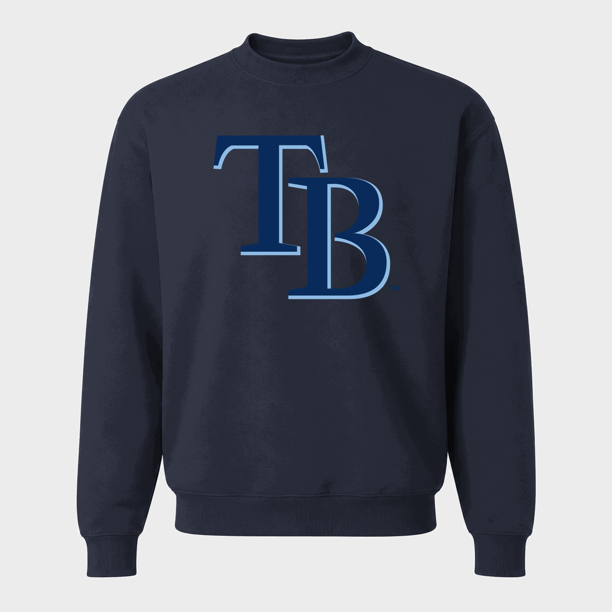 Men's Tampa Bay Rays Crewneck Sweatshirt - Navy