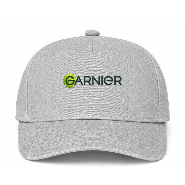 Garnier Logo Gray Dad Baseball Cap Hat