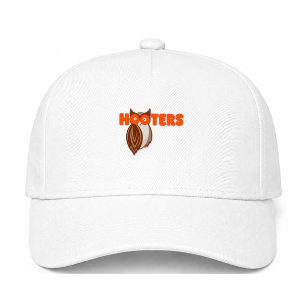 Hooters Logo White Dad Baseball Cap Hat
