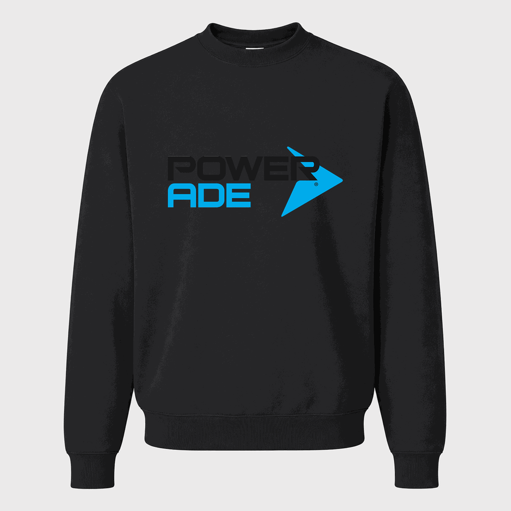 Men's Powerade Crewneck Sweatshirt - Black