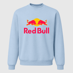 Men's Red Bull Crewneck Sweatshirt - Sky Blue