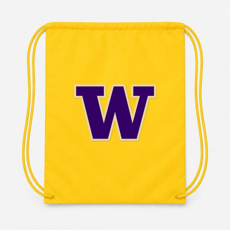 Washington Huskies Drawstring Bag - Yellow