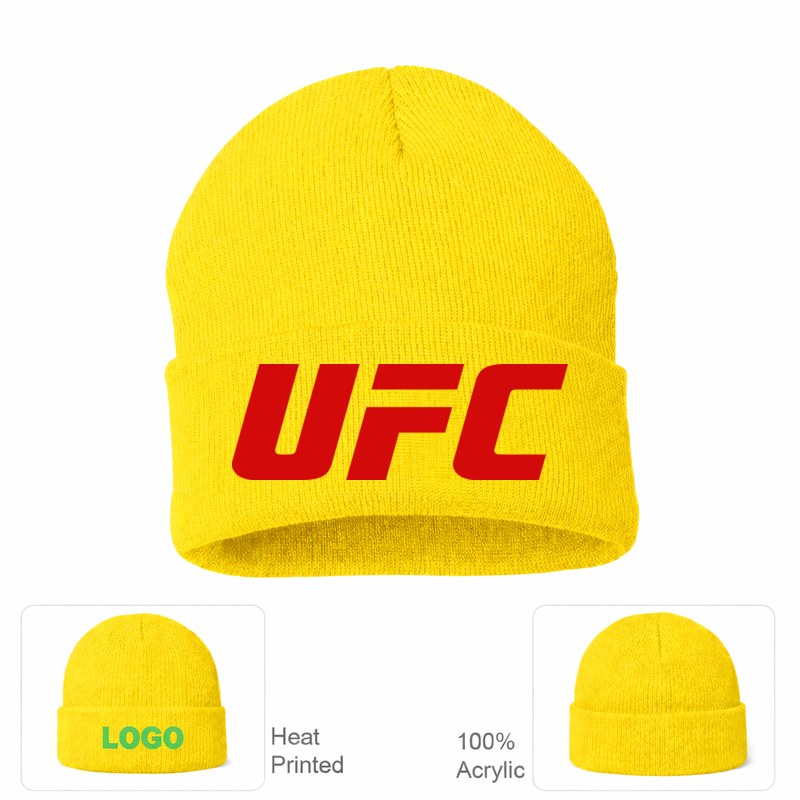 UFC Beanie Hat - Yellow