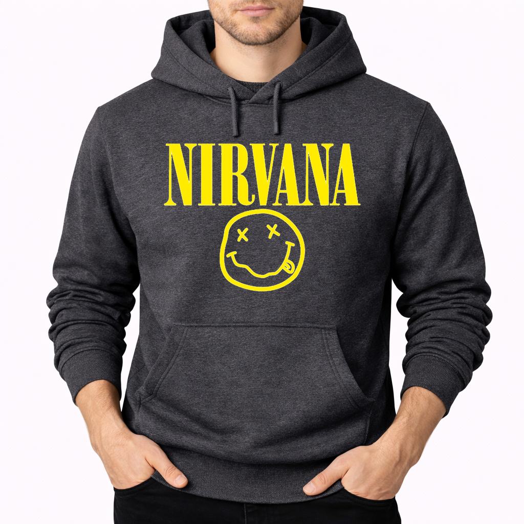 Men's Nirvana Pullover Hoodie - Charcoal