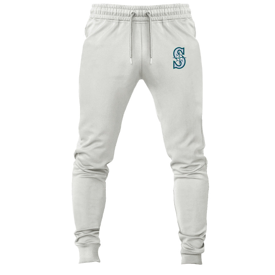 Seattle Mariners joggers sweatpants - White