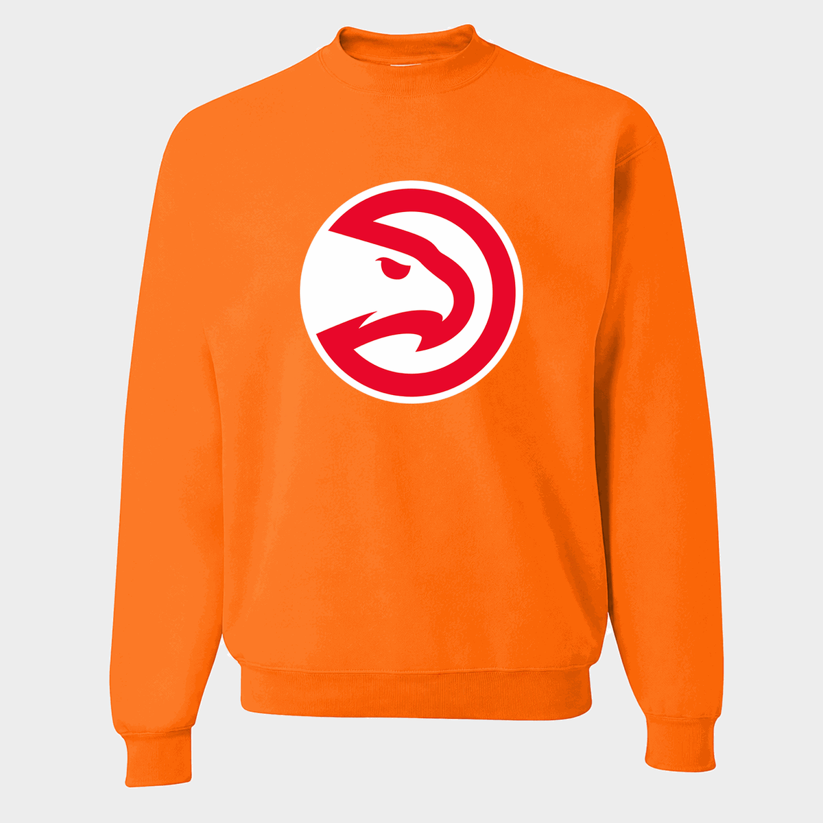 Men's Atlanta Hawks Crewneck Sweatshirt - Orange