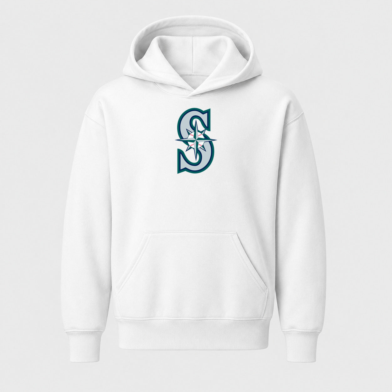 Youth Seattle Mariners Pullover Hoodie - White