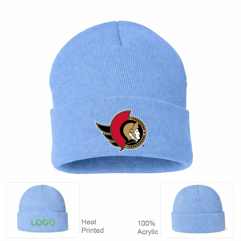 Ottawa Senators Sky Blue Beanie Hat
