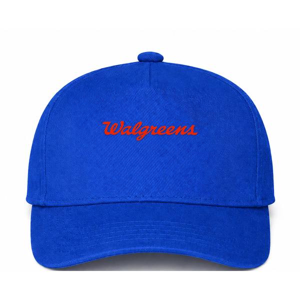 Walgreens Logo Blue Dad Baseball Cap Hat