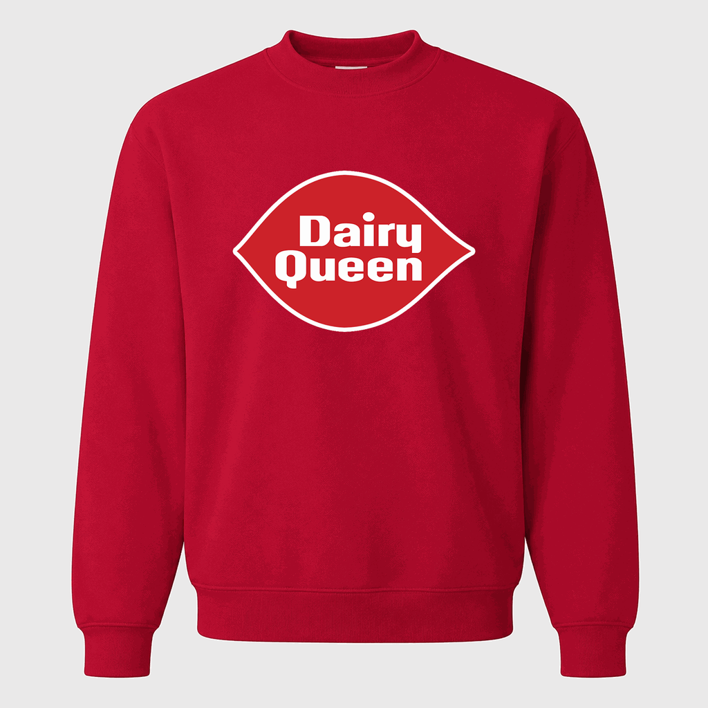 Men's Dairy Queen Crewneck Sweatshirt - Red