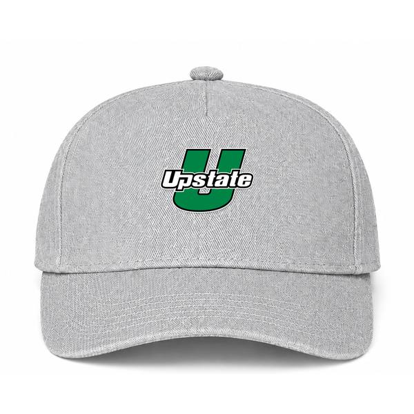 USC Upstate Spartans Logo Gray Dad Baseball Cap Hat