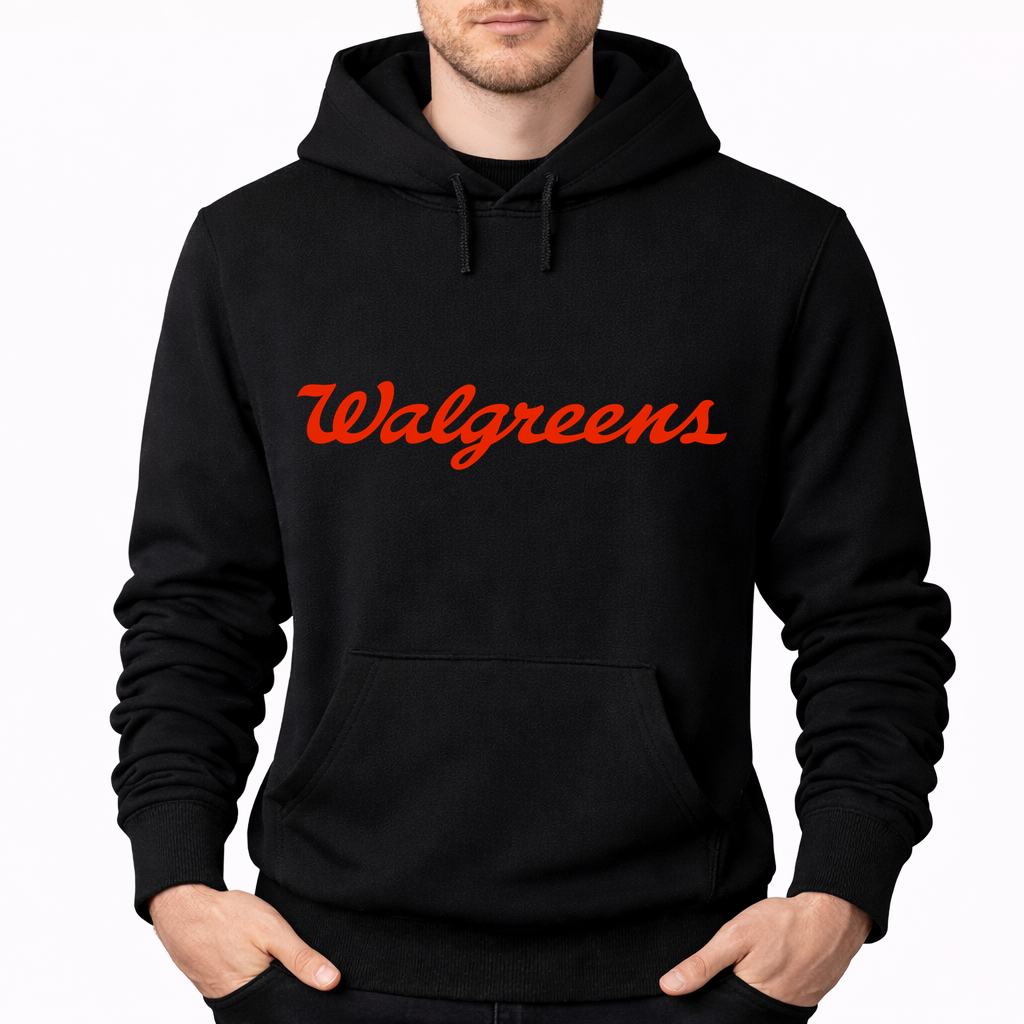 Men's Walgreens Pullover Hoodie - Black