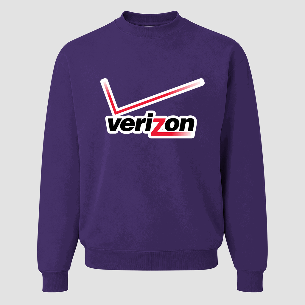 Men's Verizon Wireless Crewneck Sweatshirt - Purple