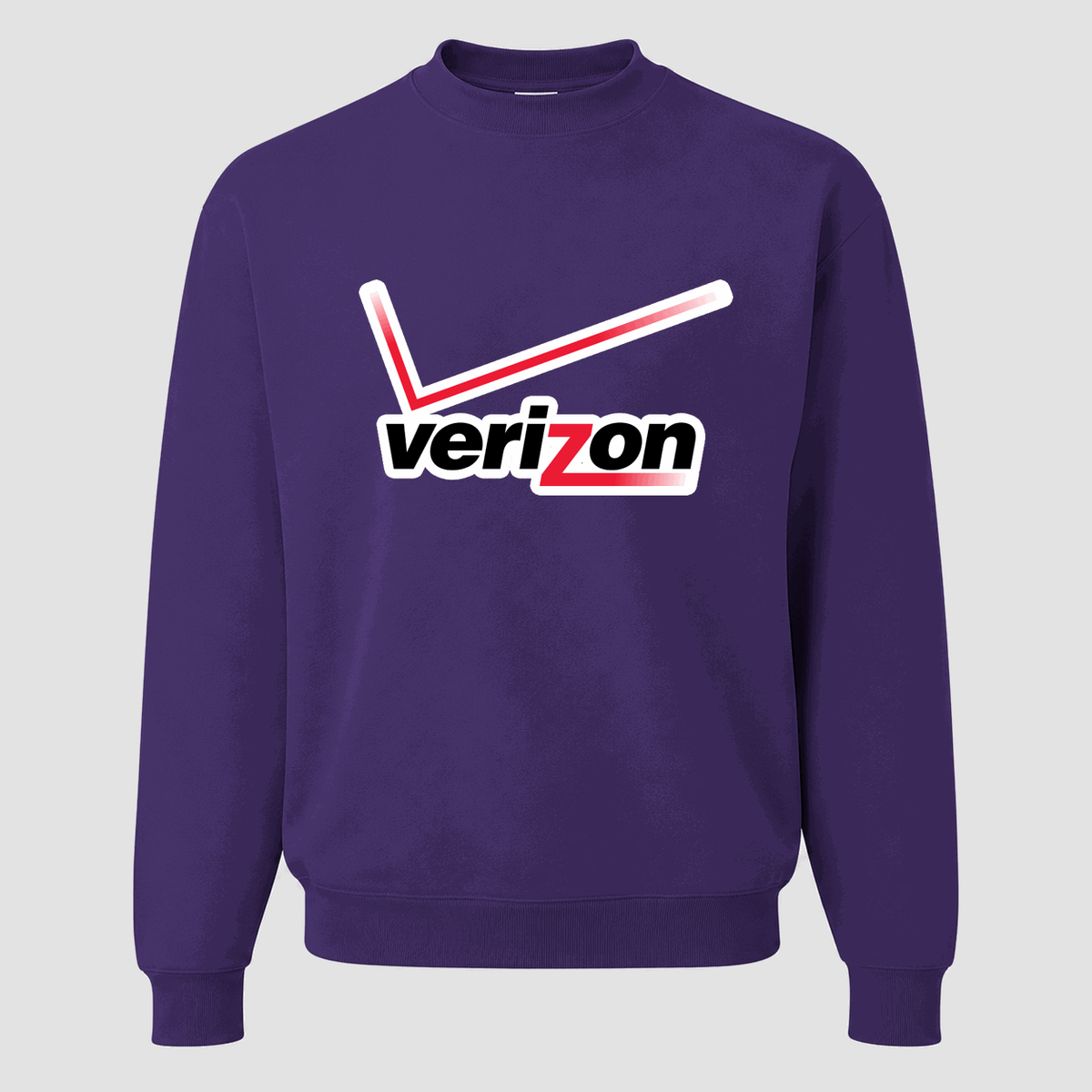 Men's Verizon Wireless Crewneck Sweatshirt - Purple