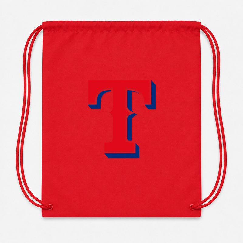 Texas Rangers Drawstring Bag - Red