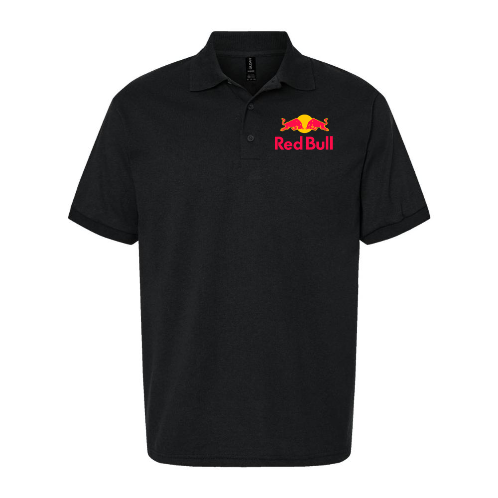 Men's Red Bull Dry Blend Polo - Black