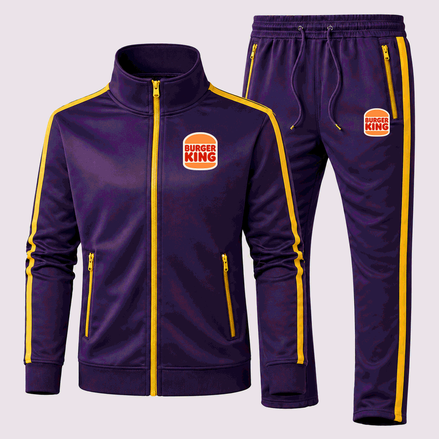 Burger King tracksuit in Purple